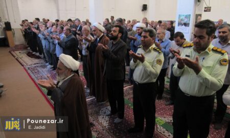 تصاویر| برگزاری نماز عید قربان در فریدونشهر